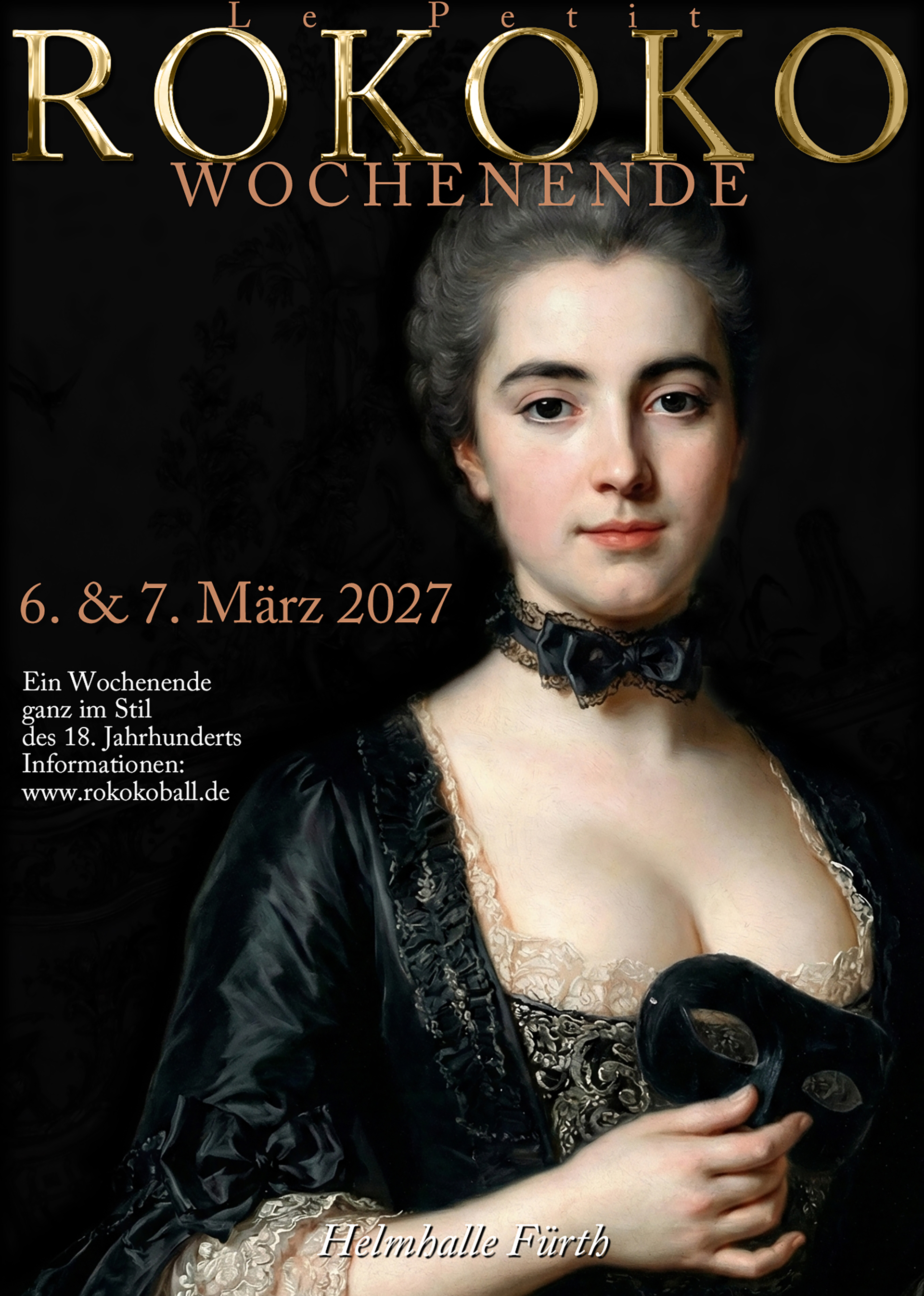 Einladung zum Rokokowochenende im März 2027 in Fürth